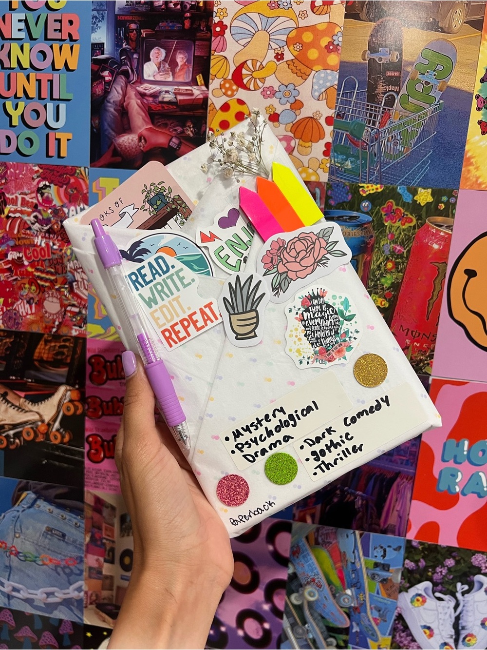 Blind date with a book— genre: mystery
